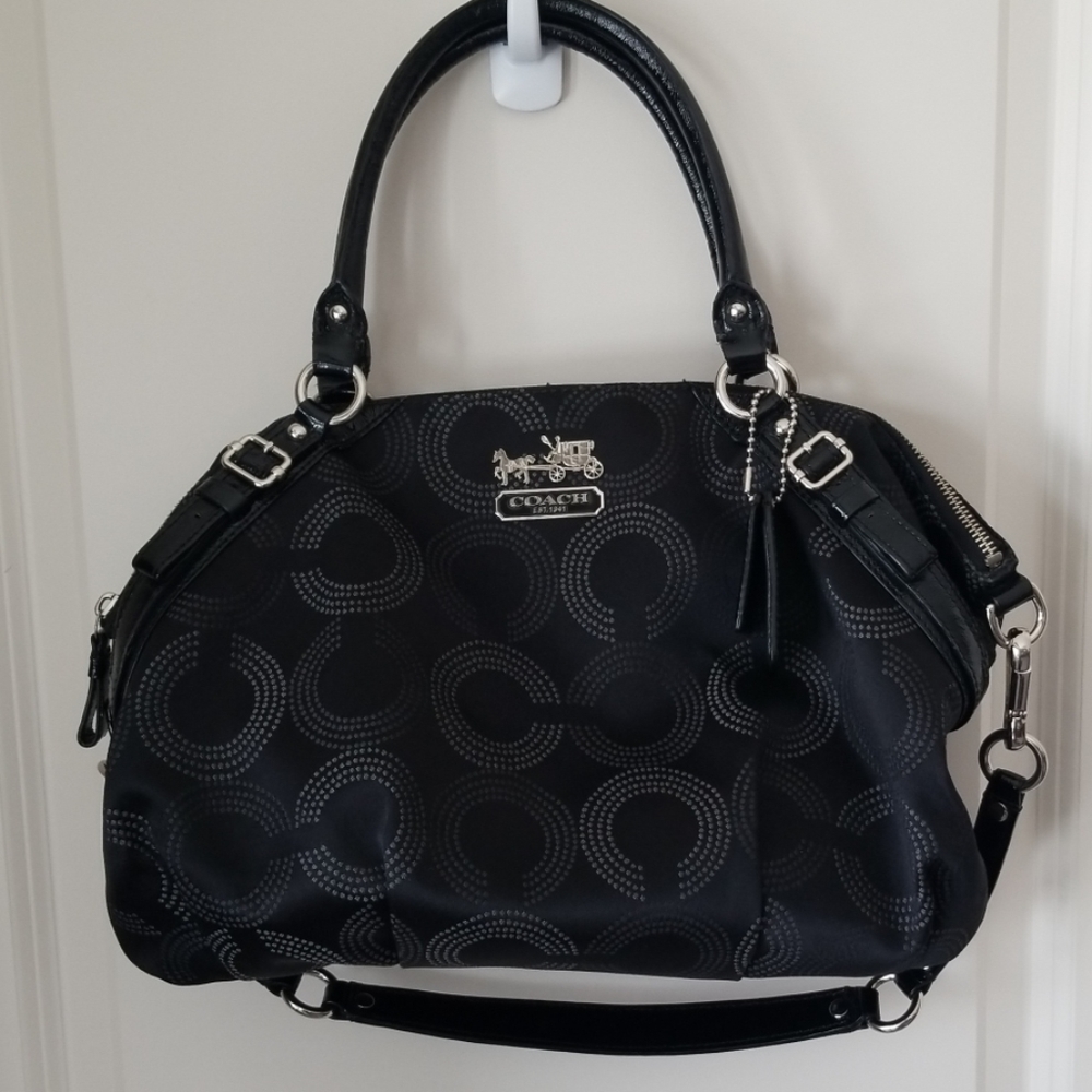 Black Coach Purse - Madison